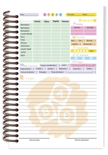 Agenda Escolar Berçário Mini