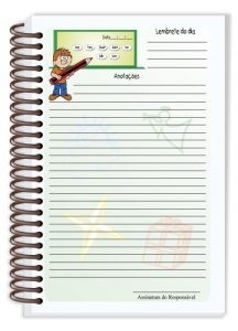 Agenda escolar infantil