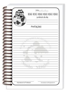Agenda Escolar Miolo Personalizado