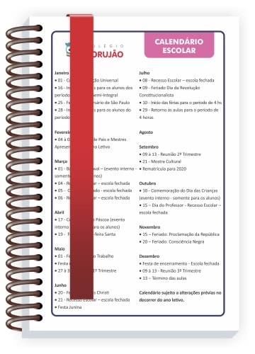 Fita para Agenda Escolar