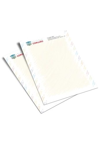 Papel timbrado personalizado