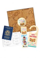 kit Explorando o mundo da leitura no dia nacional do livro infantil