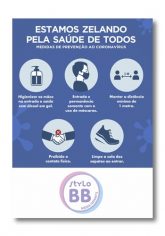 Cartaz orientação para prevenção ao covid-19 (coronoavírus), com a divulgação de informações podemos salvar vidas.