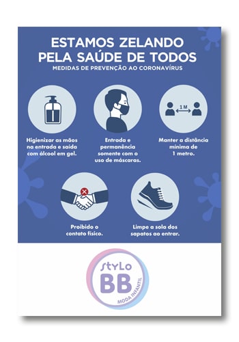Cartaz orientação para prevenção ao covid-19 (coronoavírus), com a divulgação de informações podemos salvar vidas.