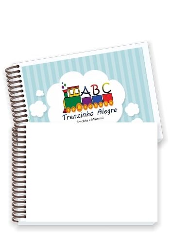 Caderno de desenho personalizado