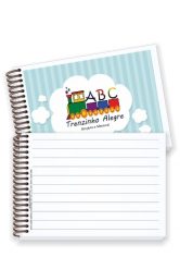 caderno pauta dupla personalizado