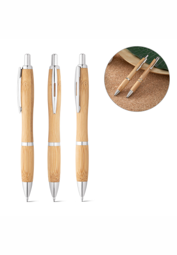 Caneta Bambu Esferográfica