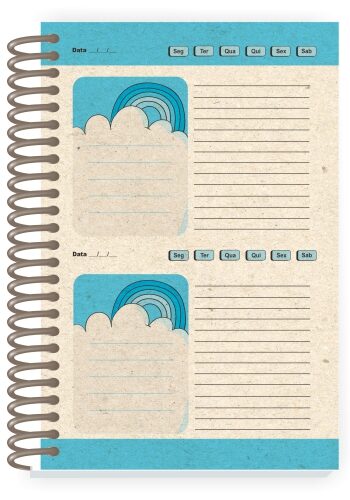 Agenda Escolar Personalizada Ecológica