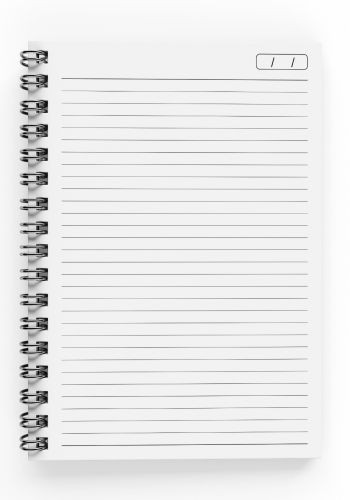 Caderno Miolo padrão e Capa Personalizada