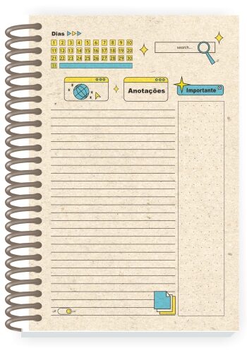 Agenda Escolar Personalizada Ecológica
