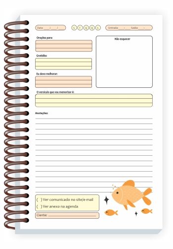 caderno devocional