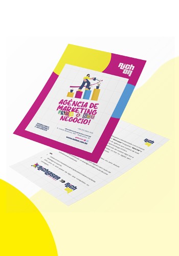 Folheto Flyer e Panfleto Impressos