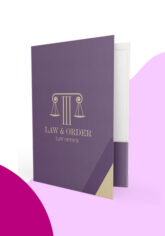 pasta com bolso para escritorio de advocacia