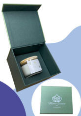 caixa para velas aromatica