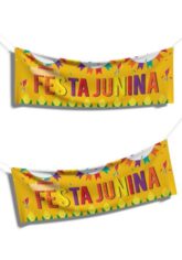 FAIXA PARA FESTA JUNINA PERSONALIZADA