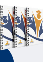 Caderno Corporativo com a Capa Personalizada