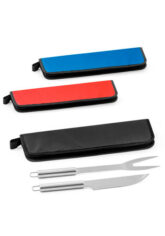 Kit-Churrasco-em-Estojo-Personalizado-com-2-Utensílios-em-Aço-Inox