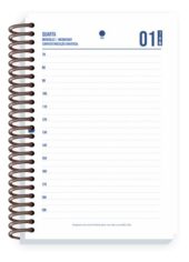 agenda escolar anual datada 2025