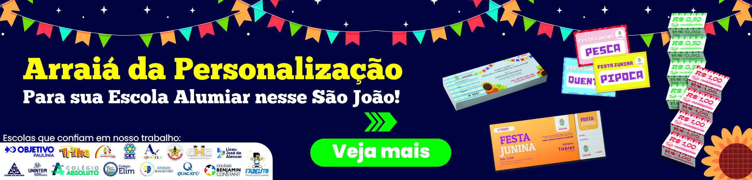 Personalizados  para Festa Junina 